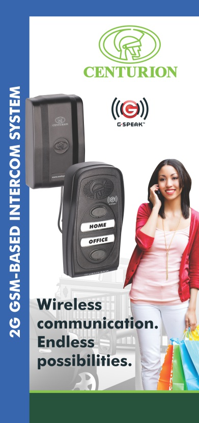 Centurion G-SPEAK Classic GSM intercom calling module